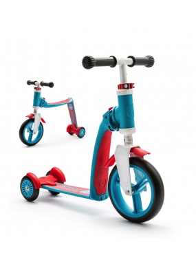 Трехколесный самокат-беговел (трансформер) Scoot&Ride Highway Baby Plus (сине-красный) Трехколесный самокат-беговел (трансформер) Scoot&Ride Highway Baby Plus (сине-красный)