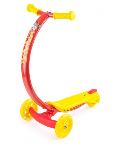 Самокат с изогнутой ручкой и светящимися колесами Zycom Zipster (Зайком Зипстер) (котята) трехколесный / кикборд Самокат с изогнутой ручкой и светящимися колесами Zycom Zipster (Зайком Зипстер) (котята) трехколесный / кикборд