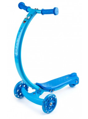 Самокат с изогнутой ручкой и светящимися колесами Zycom Zipster (Зайком Зипстер) (синий) Самокат с изогнутой ручкой и светящимися колесами Zycom Zipster (Зайком Зипстер) (синий)