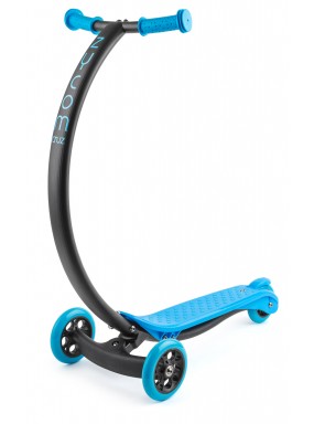Трехколесный самокат с выгнутой ручкой Zycom Cruz С100 (Зайком Круз) (черно-синий)