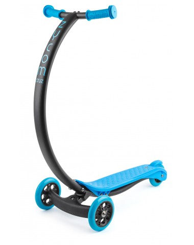 Трехколесный самокат с выгнутой ручкой Zycom Cruz С100 (Зайком Круз) (черно-синий)