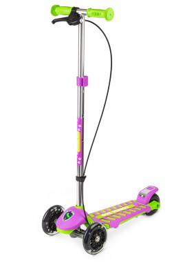 Трехколесный самокат Small Rider Galaxy (светящиеся колеса и ручной тормоз) (CZ) (зелено-фиолетовый) Трехколесный самокат Small Rider Galaxy (светящиеся колеса и ручной тормоз) (CZ) (зелено-фиолетовый)