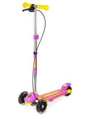 Трехколесный самокат Small Rider Galaxy (светящиеся колеса и ручной тормоз) (CZ) (желто-фиолетовый) Трехколесный самокат Small Rider Galaxy (светящиеся колеса и ручной тормоз) (CZ) (желто-фиолетовый)
