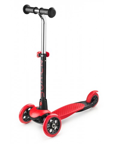 Трехколесный самокат Zycom Zing Mini с легко вынимаемой ручкой (красно-черный) Трехколесный самокат Zycom Zing Mini с легко вынимаемой ручкой (красно-черный)