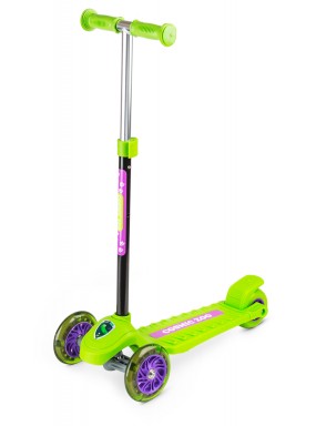 Трехколесный самокат Small Rider Galaxy One (светящиеся колеса) (CZ) (зеленый)