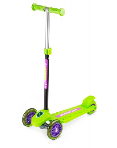 Трехколесный самокат Small Rider Galaxy One (светящиеся колеса) (CZ) (зеленый)