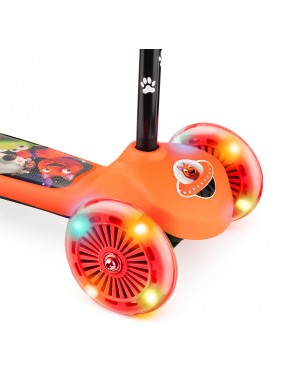 Самокат со светящимися колесами 2 в 1 Small Rider Scooter Flash (CZ) (оранжевый)