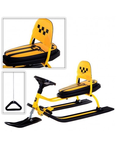 Снегокат со складной спинкой ПТК Барс Comfort  106 (такси)