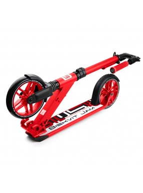 Элитный самокат с большими колесами и амортизатором Biskvit Jam Super-Premium 1 (красный) Элитный самокат с большими колесами и амортизатором Biskvit Jam Super-Premium 1 (красный)