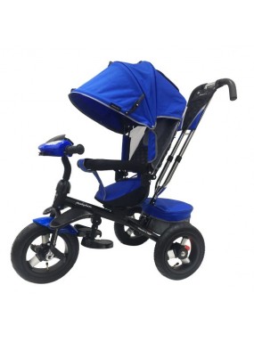 Трехколесный велосипед Moby Kids Comfort 12x10 AIR Car2 (синий)