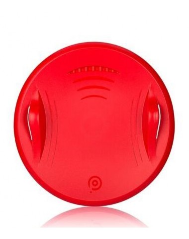 Детские санки-ледянка c ручками и тормозом Gismo Riders Supernova 70 (Чехия) (красный)