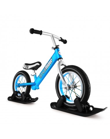 Combo Drift - Беговел из алюминия с лыжами и колесами Small Rider Foot Racer AIR (синий)