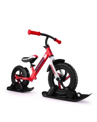 Combo Drift - Беговел из алюминия с лыжами и колесами Small Rider Roadster 2 EVA (красный)