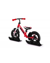 Combo Drift - Беговел из алюминия с лыжами и колесами Small Rider Roadster 2 EVA (красный)