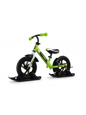Combo Drift - Беговел из алюминия с лыжами и колесами Small Rider Roadster 2 EVA (зеленый) Combo Drift - Беговел из алюминия с лыжами и колесами Small Rider Roadster 2 EVA (зеленый)