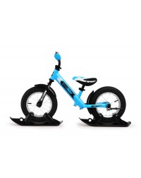 Combo Drift - Беговел из алюминия с лыжами и колесами Small Rider Roadster 2 AIR (синий)
