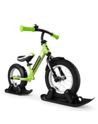 Combo Drift - Беговел из алюминия с лыжами и колесами Small Rider Roadster 2 AIR (зеленый) Combo Drift - Беговел из алюминия с лыжами и колесами Small Rider Roadster 2 AIR (зеленый)