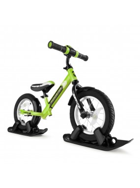 Combo Drift - Беговел из алюминия с лыжами и колесами Small Rider Roadster 2 AIR PLUS (NB) (зеленый)