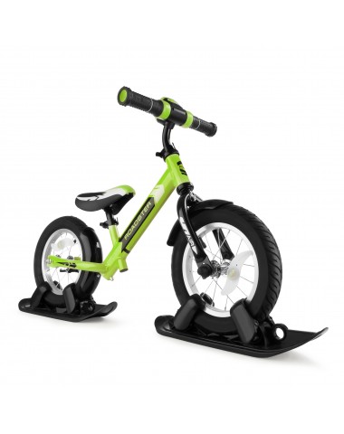 Combo Drift - Беговел из алюминия с лыжами и колесами Small Rider Roadster 2 AIR PLUS (NB) (зеленый)