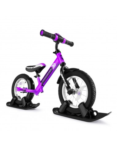 Combo Drift - Беговел из алюминия с лыжами и колесами Small Rider Roadster 2 AIR PLUS (NB) (фиолетовый)