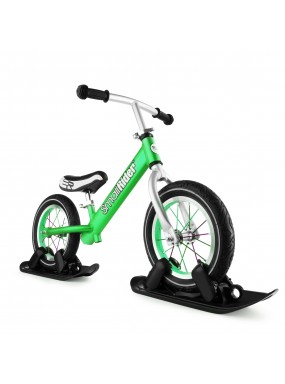 Combo Drift - Беговел из алюминия с лыжами и колесами Small Rider Foot Racer AIR (зеленый)