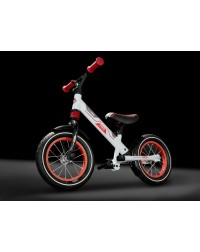 Алюминиевый беговел с 2 амортизаторами, 2 подножками Small Rider Roadster Pro (красный) Алюминиевый беговел с 2 амортизаторами, 2 подножками Small Rider Roadster Pro (красный)