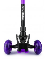 Самокат с ревом мотора, свет.колесами, свет.платформой Small Rider Premium Pro 2 (фиолетовый)