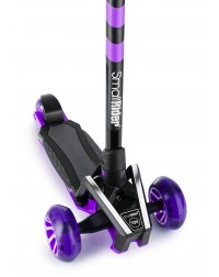 Самокат с ревом мотора, свет.колесами, свет.платформой Small Rider Premium Pro 2 (фиолетовый)