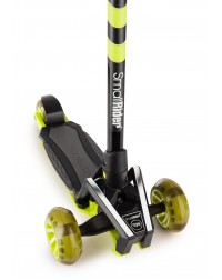 Самокат с ревом мотора, свет.колесами, свет.платформой Small Rider Premium Pro 2 (лайм)