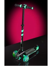 Самокат с ревом мотора, свет.колесами, свет.платформой Small Rider Premium Pro 2 (аква) Самокат с ревом мотора, свет.колесами, свет.платформой Small Rider Premium Pro 2 (аква)