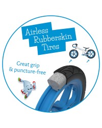 Детский беговел с тормозом Chillafish Fixie (разработка Бельгия) (синий)