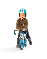 Детский беговел с тормозом Chillafish Fixie (разработка Бельгия) (синий)