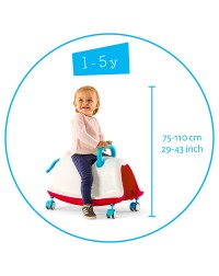 Детский беговел-каталка-качалка-ходунки Chillafish Trackie (разработка Бельгия) (синий) Детский беговел-каталка-качалка-ходунки Chillafish Trackie (разработка Бельгия) (синий)