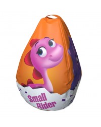 Мешок-рюкзак-подушка, спинка для тюбингов ST4, Small Rider Bags Динозаврики (оранжевый) Мешок-рюкзак-подушка, спинка для тюбингов ST4, Small Rider Bags Динозаврики (оранжевый)