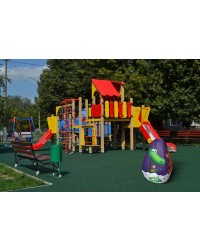 Мешок-рюкзак-подушка, спинка для тюбингов ST4, Small Rider Bags Динозаврики (оранжевый) Мешок-рюкзак-подушка, спинка для тюбингов ST4, Small Rider Bags Динозаврики (оранжевый)