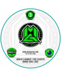 Трюковый самокат MGP (Madd Gear) Carve Pro-X (черно-бирюзовый)