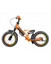 Детский алюминиевый беговел Small Rider Roadster 3 (Sport, EVA) (оранжевый)