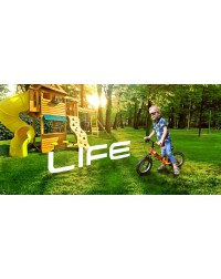 Детский алюминиевый беговел Small Rider Roadster 3 (Sport, EVA) (оранжевый)