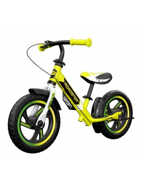 Детский алюминиевый беговел Small Rider Roadster 3 (Sport, EVA) (лайм)