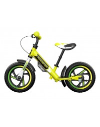Детский алюминиевый беговел Small Rider Roadster 3 (Sport, EVA) (лайм)
