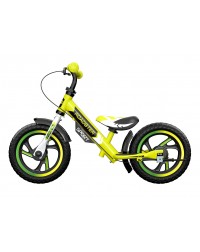 Детский алюминиевый беговел Small Rider Roadster 3 (Sport, EVA) (лайм)