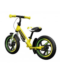 Детский алюминиевый беговел Small Rider Roadster 3 (Sport, EVA) (лайм)