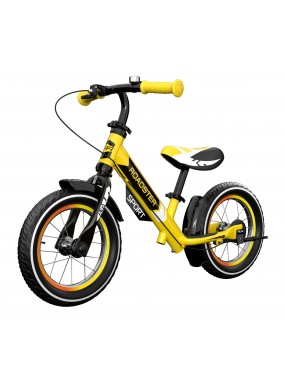 Детский алюминиевый беговел Small Rider Roadster 3 (Sport AIR) (желтый)