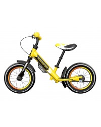 Детский алюминиевый беговел Small Rider Roadster 3 (Sport AIR) (желтый)