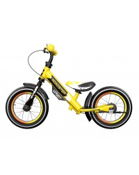 Детский алюминиевый беговел Small Rider Roadster 3 (Sport AIR) (желтый)