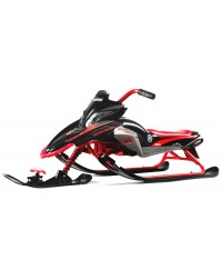 Детский снегокат Yamaha Apex Snow Bike (MG 2020 мягкое сиденье)) (черно-красный)