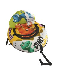 20' Тюбинг Small Rider Snow Tubes 4 ("Яйцо динозавра 110х95 см") (желтый (оранжевый дино))