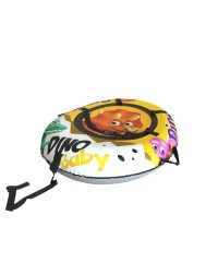 20' Тюбинг Small Rider Snow Tubes 4 ("Яйцо динозавра 110х95 см") (желтый (оранжевый дино))