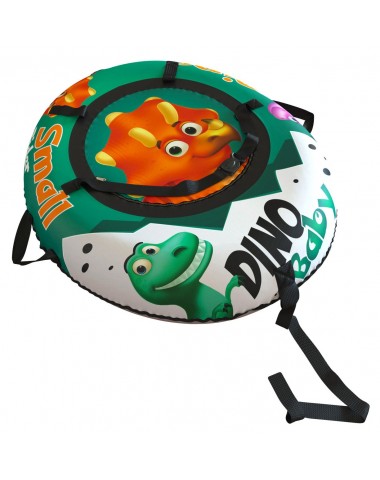  Тюбинг Small Rider Snow Tubes 4 (Яйцо динозавра 110х95 см") (изумрудный (оранжевый дино))