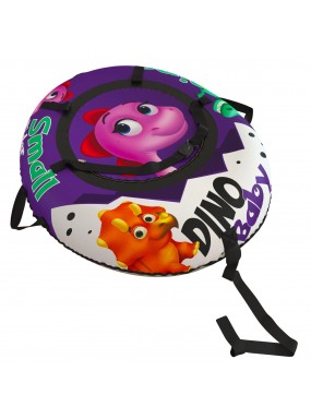 20' Тюбинг Small Rider Snow Tubes 4 ("Яйцо динозавра 110х95 см") (фиолетовый, (розовый дино)) 20' Тюбинг Small Rider Snow Tubes 4 ("Яйцо динозавра 110х95 см") (фиолетовый, (розовый дино))